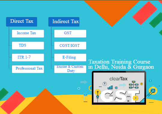 Best GST Course in Delhi, 110082, NCR by SLA Accounting Institute, Taxation and Tally Prime Institute in Delhi, Noida, [ Learn New Skills of Accounting, BAT and GST for 100% Job] in SBI Bank